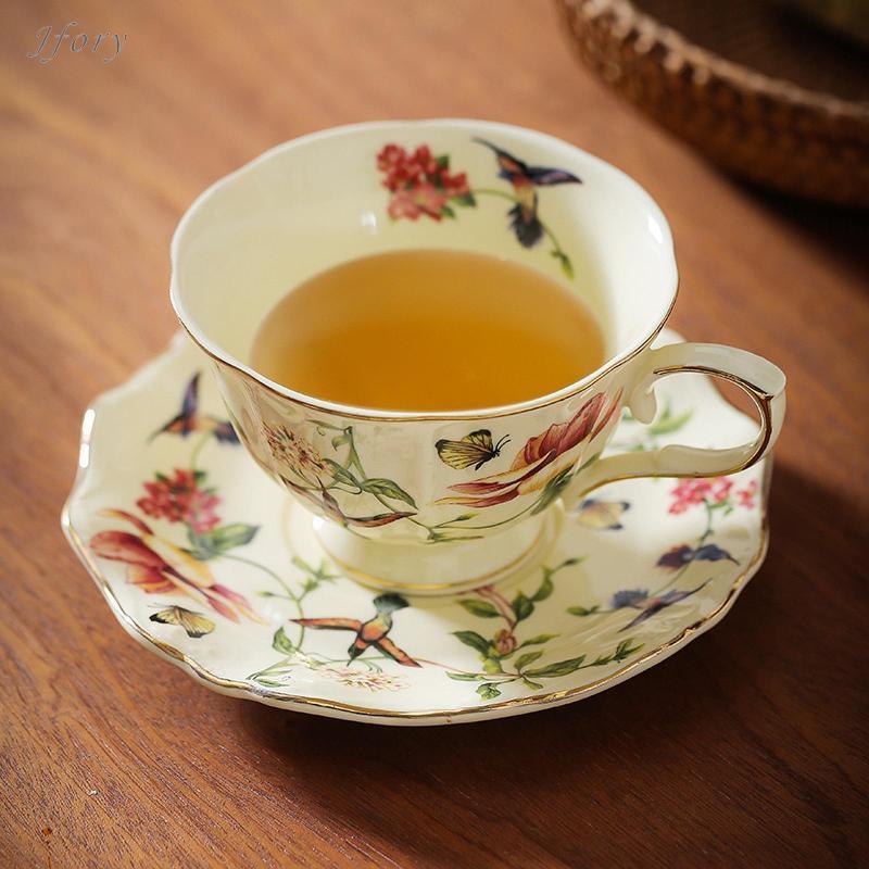 Jfory Bộ cốc trà và đĩa cà phê để làm quà tặng sinh nhật Ngày lễ tạ ơn Đám cưới