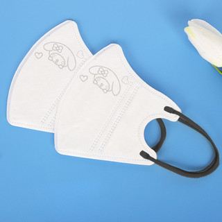 Mặt nạ trẻ em 3D mỏng cho mùa hè, phong cách hoạt hình, dùng một lần cho bé từ 4 đến 12 tuổi