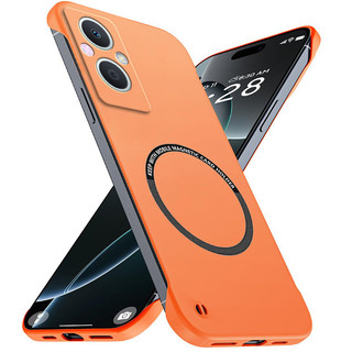 Từ Tính Mới Mỏng Cho OnePlus Nord N20 5G GN2200 CPH2459 Ốp Điện Thoại Không Khung Matte Chống Trầy Xước Vỏ PC Cứng Chống Sốc