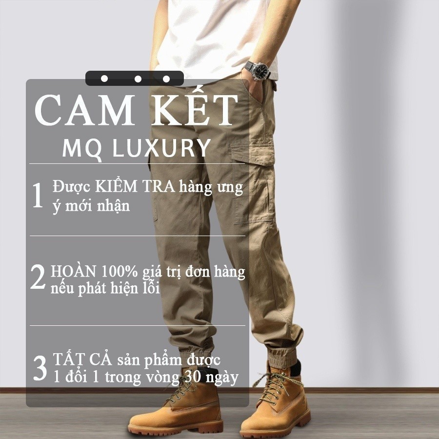 Quần Jogger Kaki - JG3 Quần Túi Hôp Ống Bo Chun Kiểu Dáng Hàn Trẻ Trung