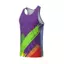 Quick-Drying Sports Vest Men's Sports Marathon Hurdle Running Step Light Breathable Wicking Workout Clothes Quick-Drying OsP5