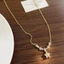Dây Chuyền Xương Đòn Zircon Hoa Ngọt Ngào, Phong Cách Thời Trang Hàn Quốc