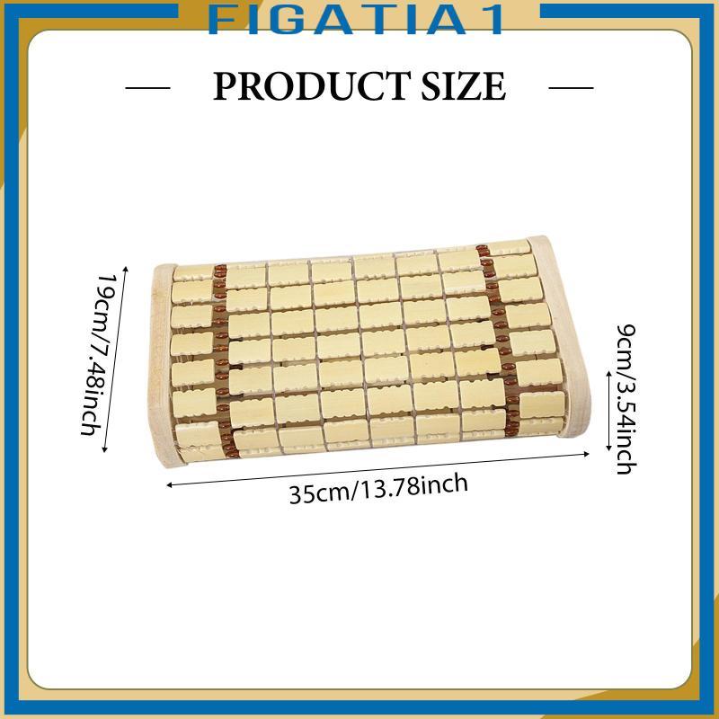 Gối tựa đầu bằng tre Xông hơi rỗng Handmade Hỗ trợ cổ thoáng khí cho phòng xông hơi tại nhà Du lịch