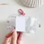 TRTR Mới 1 / 2 inch Giá Đỡ Nhà Thơ Trong Suốt DIY Mini Album Ảnh Móc Khóa Di Động Ảnh Bảo Quản Giá Đỡ Móc Khóa VN
