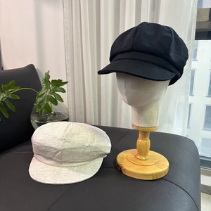 Mũ Beret Hình Bát Giác Vành Mềm Phong Cách Mới, Phù Hợp Nghệ Thuật Họa Sĩ