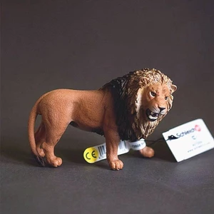 Sile Roaring Lion 14726 Mô phỏng Động vật hoang dã Đồ chơi trẻ em Nhận thức giáo dục sớm