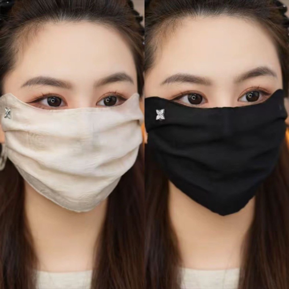 Kem Chống Nắng KANGN, thoáng khí, chống nắng, lưới chống bụi, khăn che mặt unisex có thể giặt