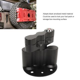 VBESTLIFE Gói khóa thùng chứa nhiên liệu Gắn bình xăng Khóa lon dễ dàng lắp đặt Kim loại xây dựng chắc chắn cho lon nước