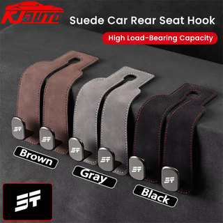JT Xe Tựa Đầu Móc Cao Cấp Da Lộn Ghế Sau Treo Móc Kép 20KG Lớn Chịu Tải Hợp Kim Móc Treo Cho JT Jetour T1 T2 DASHING X70 X90 Plus ShanHai Phụ Kiện Nội Thất