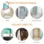 100 Chiếc 40Mm Rõ Ràng Hút Đầu Nấm Hút Hút Cốc Hút Hút