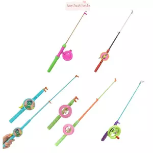 Cần câu Mini ITRUMPET, Thanh câu cá có thể co giãn cho trẻ em, Phim hoạt hình chất lượng cao với dây 50 mét 38cm / 58cm / 80cm Cần câu cho trẻ em Quà tặng