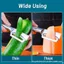 Dụng cụ gọt vỏ dưa hấu cứng hạng nặng, Dụng cụ gọt vỏ rau củ quả nhà bếp, Lưỡi thép không gỉ, Thích hợp cho R72V
