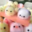 Cheenm Kawaii Stisy Squishy Mini Chi Pig Chó Đồ Chơi Giảm Căng Thẳng Động Vật Dễ Thương Bóp Silicon Pinch Đồ Chơi Móc Khóa Túi Mặt Dây Chuyền VN