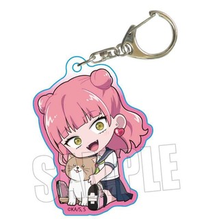 Anime You and I Are Polar Opposites Keychain Miyu Yusuke Key Chain Ring For Fans Gifts Jewelry 6cm