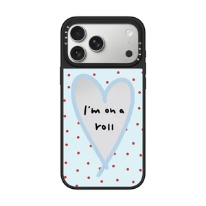 Ốp điện thoại gương từ tính tình yêu đơn giản cho iPhone 16 15 14 Plus 13 12 11 17 Pro Max 17 Vỏ khí Vỏ bảo vệ chống sốc