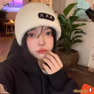 Mũ Beanie Cheesely Dệt Kim Ấm Áp, Bảo Vệ Tai Chống Gió Mùa Đông