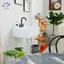 HFTOY 1: 6 Nhà Búp Bê Thu Nhỏ Bồn Rửa Rửa Chậu Rửa Vòi Nước Phòng Tắm Đồ Nội Thất Nhà Bếp Mô Hình DIY Trang Trí Đồ Chơi Phụ Kiện ~