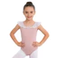 Nyeemya Trẻ Em Bé Gái Không Tay Lưới Xù Ballet Leotard Cổ Tròn Bấm Nút Đáy Leotard Cho Thể Dục Vũ Thực Hành Hiệu Suất
