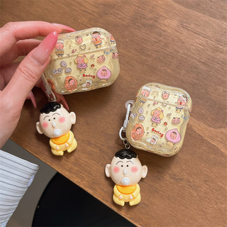 Sandy snot, ngớ ngẩn cho Airpods4 AirPods 1 / 2 3 Pro Pro2 pro3 Bộ tai nghe Bluetooth không dây Vỏ bảo vệ tai nghe AirPods Pro i3 i4 pro3
