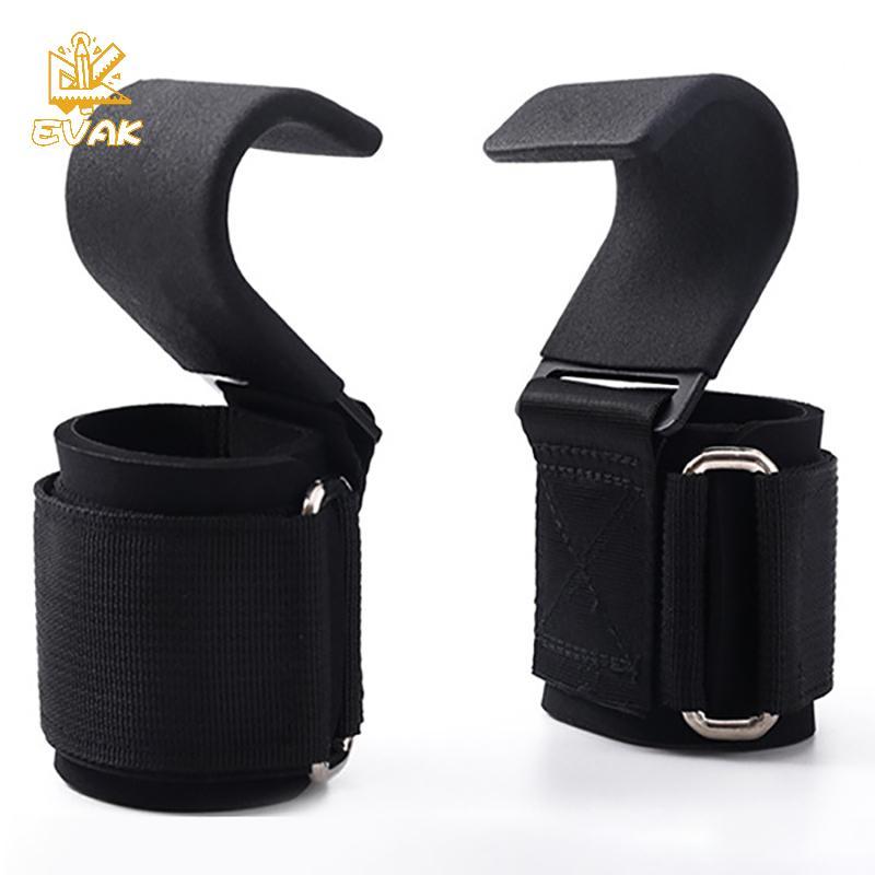 Móc cổ tay cho cử tạ và squat - Phụ kiện tập luyện sức mạnh