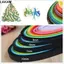 LAKAM 3 / 5 / 7 / 10mm Giấy Quilling Nhiều Màu Sắc DIY Decro Origami Tool