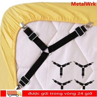 METALWRK 4 ga trải giường Khóa dây đeo sinh hoạt tại nhà Dây treo dây buộc đàn hồi