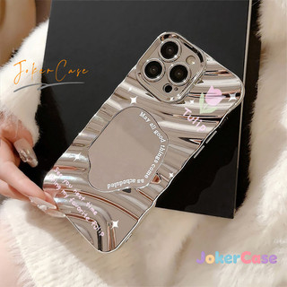 Vỏ Cho IPhone 17 15 13 11 14 12 16 ProMax X XSMax XR 14 16 7 8 Plus Air Hộp đựng gương trang điểm hình hoa tulip mộng mơ