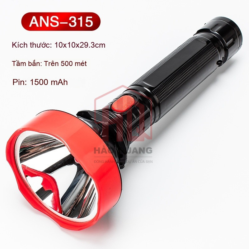 Đèn Pin LED Cầm Tay Siêu Sáng – Ánh Sáng Mạnh, Tiết Kiệm Pin, Bền Bỉ