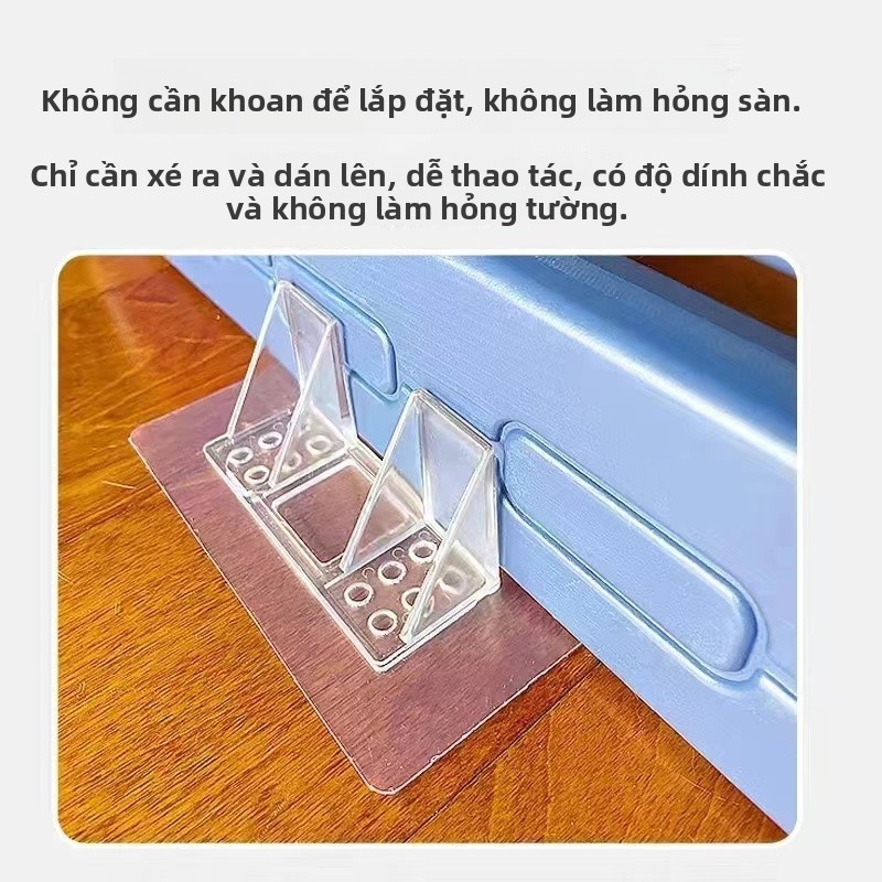 Bé Trẻ Em Chơi Hàng Rào Chống Trơn Trượt Khóa Cố Định Sàn Bé Chống Trơn Trượt Cốc Hút Thảm Chống Đánh Dấu Miếng Dán Khóa Phụ Kiện MHK5