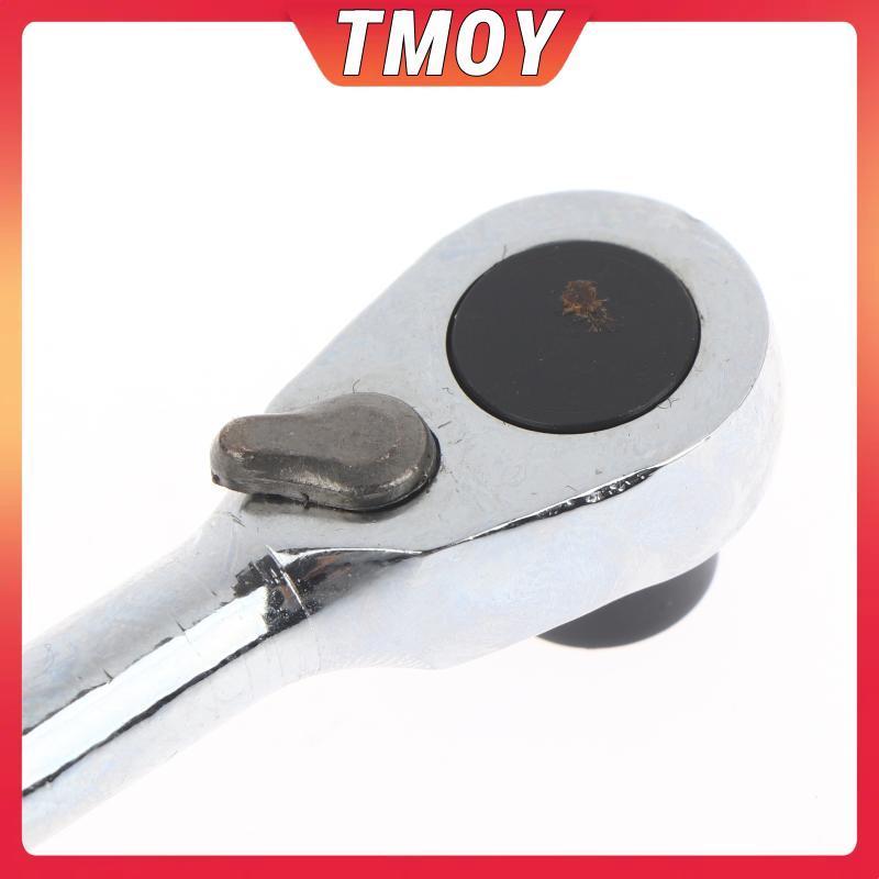 TMOY 72 răng Chống ăn mòn Cờ lê hai chiều 1 / 4 Inch Cờ lê Ratchet có thể đảo ngược từ tính Cờ lê Ratchet Dụng cụ gia dụng TMOY