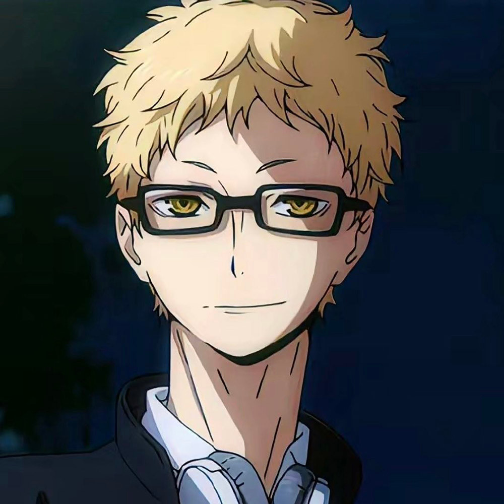 Tsukishima Kei từ Haikyu!! - Kính Râm Cosplay