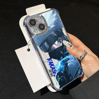 Ốp Cho Iphone 17 16 Pro Max 11 12 13 14 15 Pro Max 16E 15 Plus 17 Air Case Anime Naruto Hatake Kakashi Pain Silicon Mát Mạ Điện Chống Sốc Mềm Trong Suốt Bảo Vệ Camera