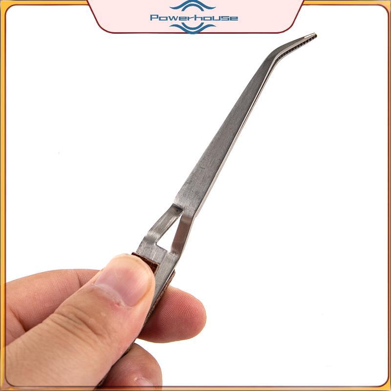 POWER Thép không gỉ Cross Lock Nhíp Tự đóng Trang sức Hàn Thủ công Sửa chữa.