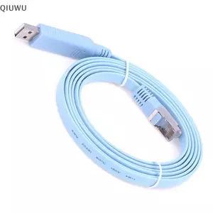 QIUWU 1.8M USB Sang RJ45 USB Sang RS232 Serial Sang RJ45 CAT5 Console Adapter Dây Cáp Cho Bộ định tuyến Cisco Mới.