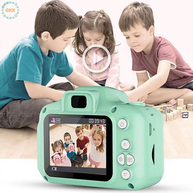 GHX Mini Trẻ Em Camera X2 Kỹ Thuật Số Vintage Camera Đồ Chơi Giáo Dục Trẻ Em Chiếu Video Camera Chụp Ảnh Ngoài Trời Đồ Chơi Quà Tặng VN