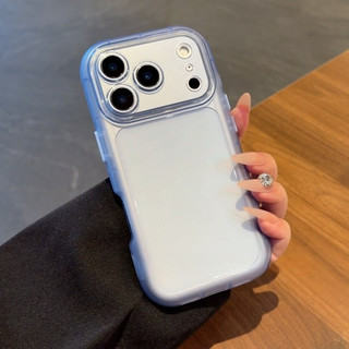 Ốp điện thoại chống rơi trong suốt pha lê Thích hợp cho iPhone 17 16 15 14 13 12 11 Pro Max 14 15 Plus Vỏ bảo vệ túi khí màu kẹo