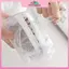 MYPANDA Túi đựng mỹ phẩm lưới Nylon vuông cầm tay Túi giặt Mini Hộp đựng văn phòng phẩm Ví đựng tiền xu Túi đựng chìa khóa Lipsti Tai nghe sắp xếp.