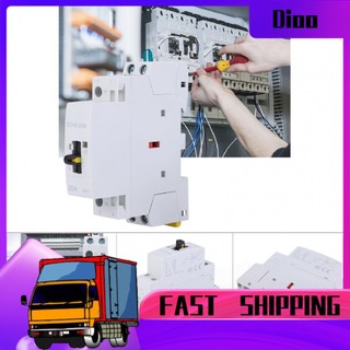 Dioo DIOO-VN Hộ gia đình AC Contactor BCH8-25M 2P25A 24V Contactor động cơ Universal có chức năng thủ công (2NO)