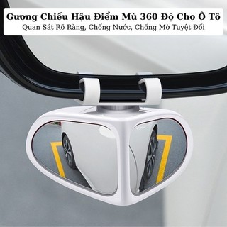 Gương hỗ trợ lái xe an toàn xoay 360 độ cho ô tô Hỗ trợ đảo chiều / Quan sát bánh xe،Góc nhìn rộng, giảm điểm mù