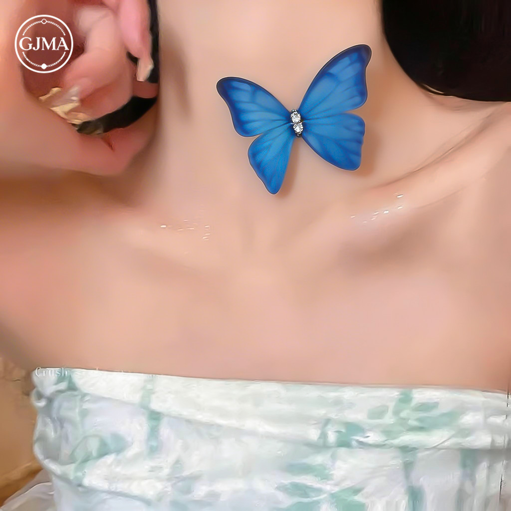 Choker Phong Cách Hàn Quốc, Tươi Mới Cho Kỳ Nghỉ, Vòng Cổ Xương Đòn Thanhh lịch