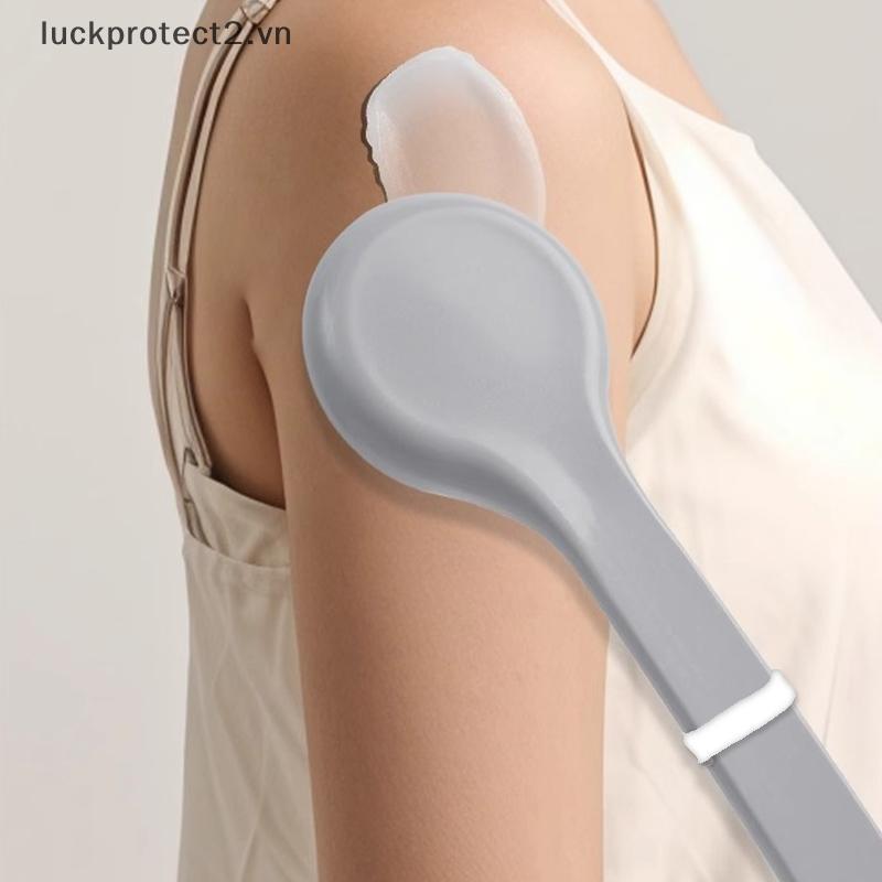# luckpro # 1 Cái Dụng cụ bôi thuốc mỡ dưỡng da đa chức năng Tay cầm dài Bàn chải tắm Ba Applicator.