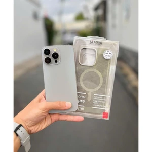 Ốp Lưng Lưới Tản Nhiệt Likgus Cho iPhone 14/15/16 Pro Max - Hỗ Trợ Sạc Không Dây, Viền Camera Kim Loại