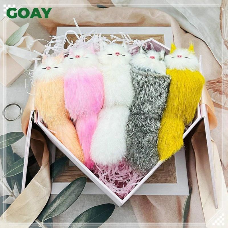GOAY Trang Sức Thời Trang Dễ Thương Sang Trọng Nhỏ Cáo Móc Khóa Người Phụ Nữ Túi Mặt Dây Chuyền Quà Tặng Sáng Tạo Đồ Trang Trí Móc Khóa VN