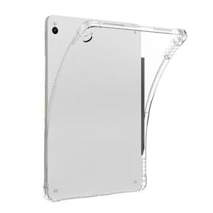 Ốp lưng TPU trong suốt mỏng BTM cho Movink Pad 11 có tích hợp Giá đỡ kiểu dáng và bảo vệ chống sốc
