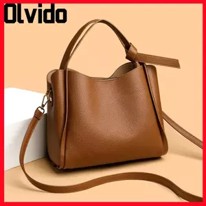 Túi xách OLVIDO, Túi xách nữ có dây đeo có thể tháo rời dung tích cao, Dây đeo vai dài Túi Tote cảm giác cao cấp mềm mại