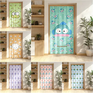 Phim Hoạt Hình Sanrio Thiết Kế Rèm Cửa Polyester Mềm Bảo Mật Màn Hình Cho Phòng Khách Phòng Ngủ Có Thể Giặt 1PC