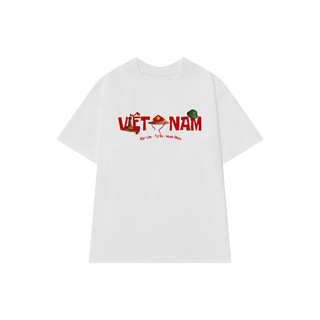 áo thun VIỆT NAM - ĐL TD HP Unisex form oversize và babytee  Chất Cotton mêm mịn thoáng mát 250gsm