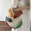 Túi dệt kim nữ đi lại cỡ lớn Búp bê đa năng phù hợp cho nữ Túi Tote đi chơi chéo một vai