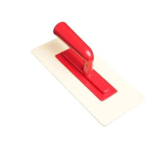 Cc Heavy Duty Nhựa Trowel Hoàn Hảo Dễ Dàng Vệ Sinh Để Thạch Cao Và Sửa Chữa Tường Tay Cầm Màu Đỏ Chống Trơn Trượt