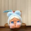 YT4 New Cry Baby Big Head Bag Vinyl Face Sang Trọng Túi Chìa Khóa Đồ Chơi Hợp Thời Trang Mặt Dây Chuyền Móc Khóa
